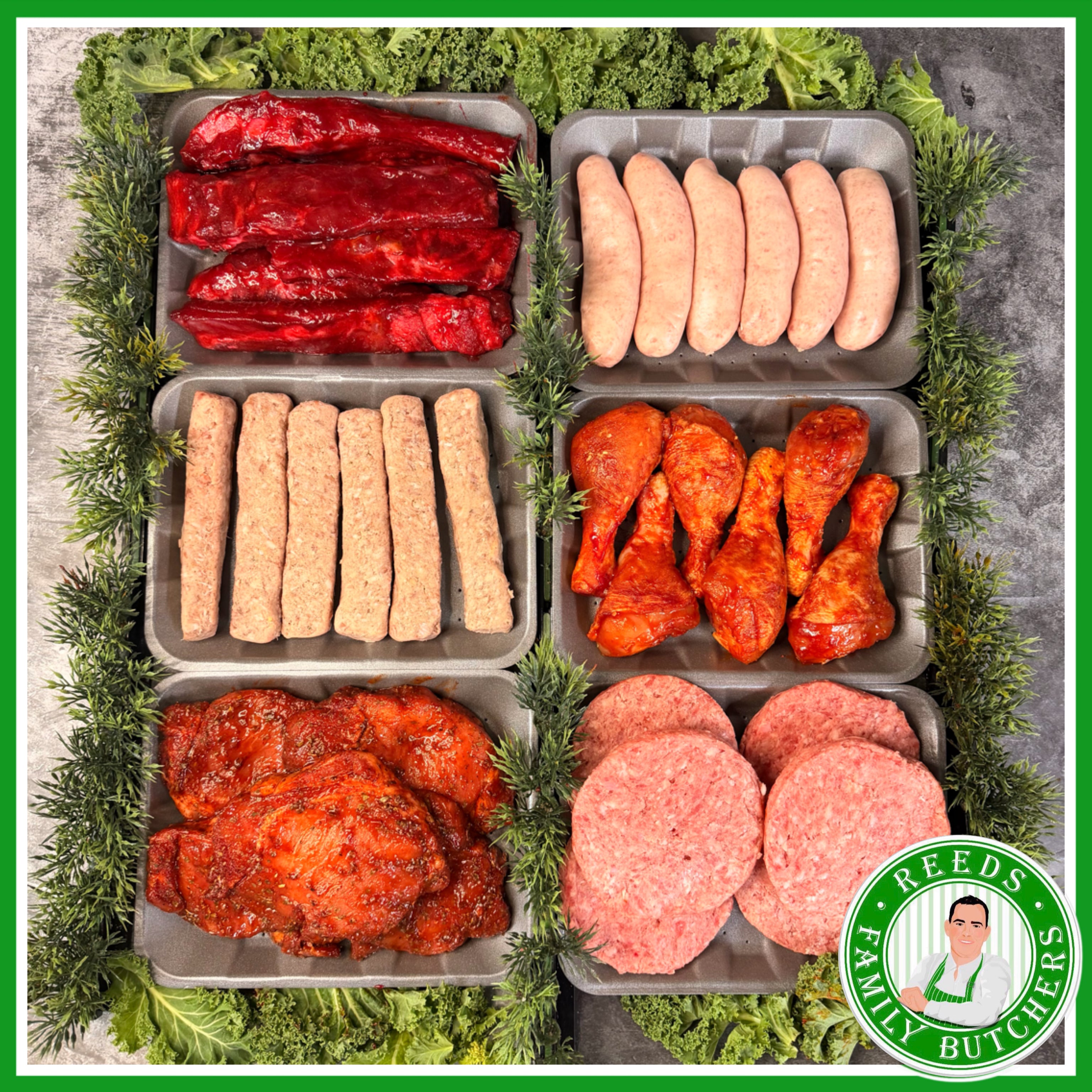 Regular BBQ Pack - 6 Variations
