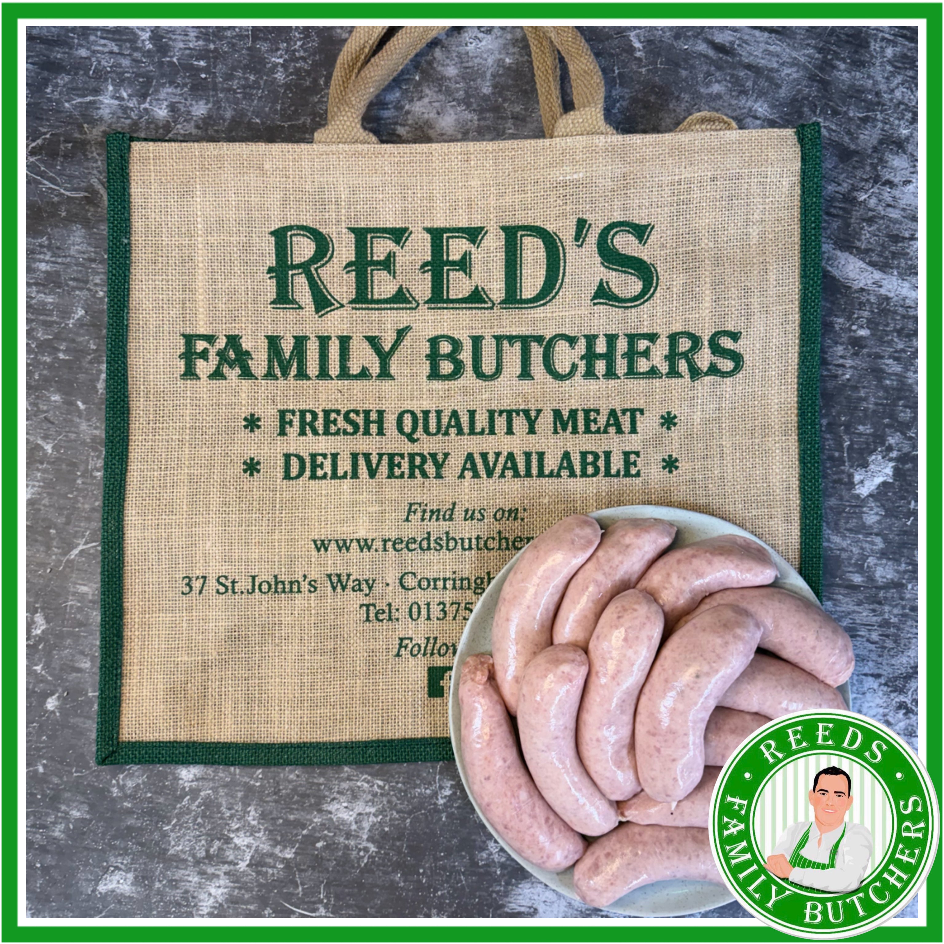 12 x Premium Special Pork Sausages
