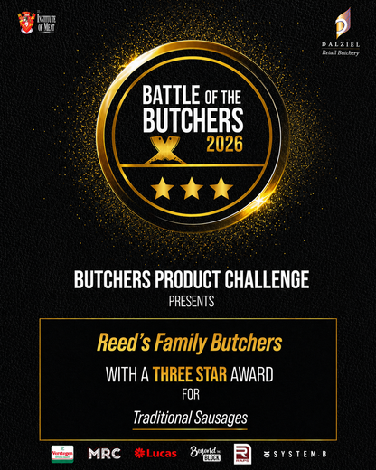 5kg Traditional Award Winning Pork Sausages