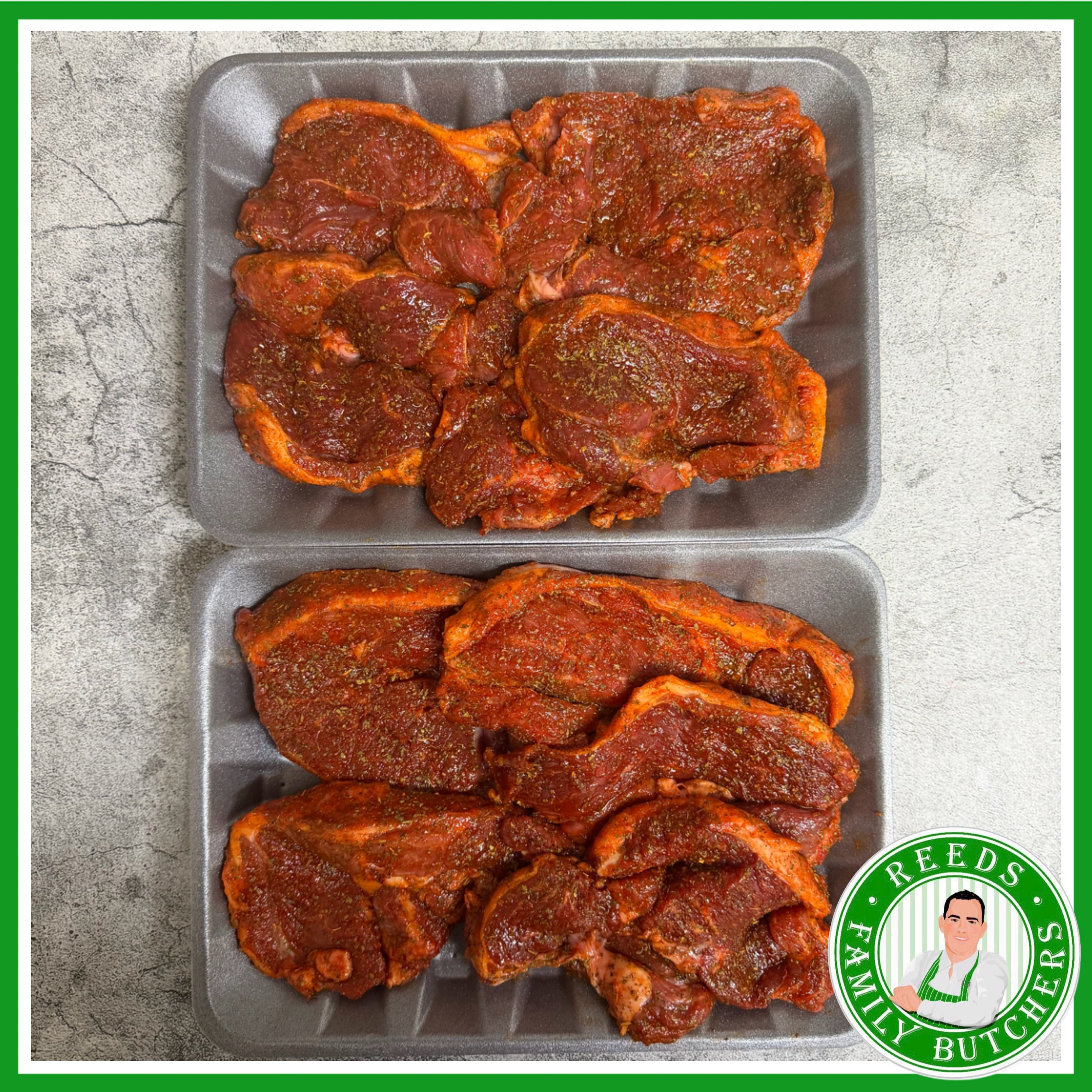 Boneless Minted Lamb Leg Steak’s