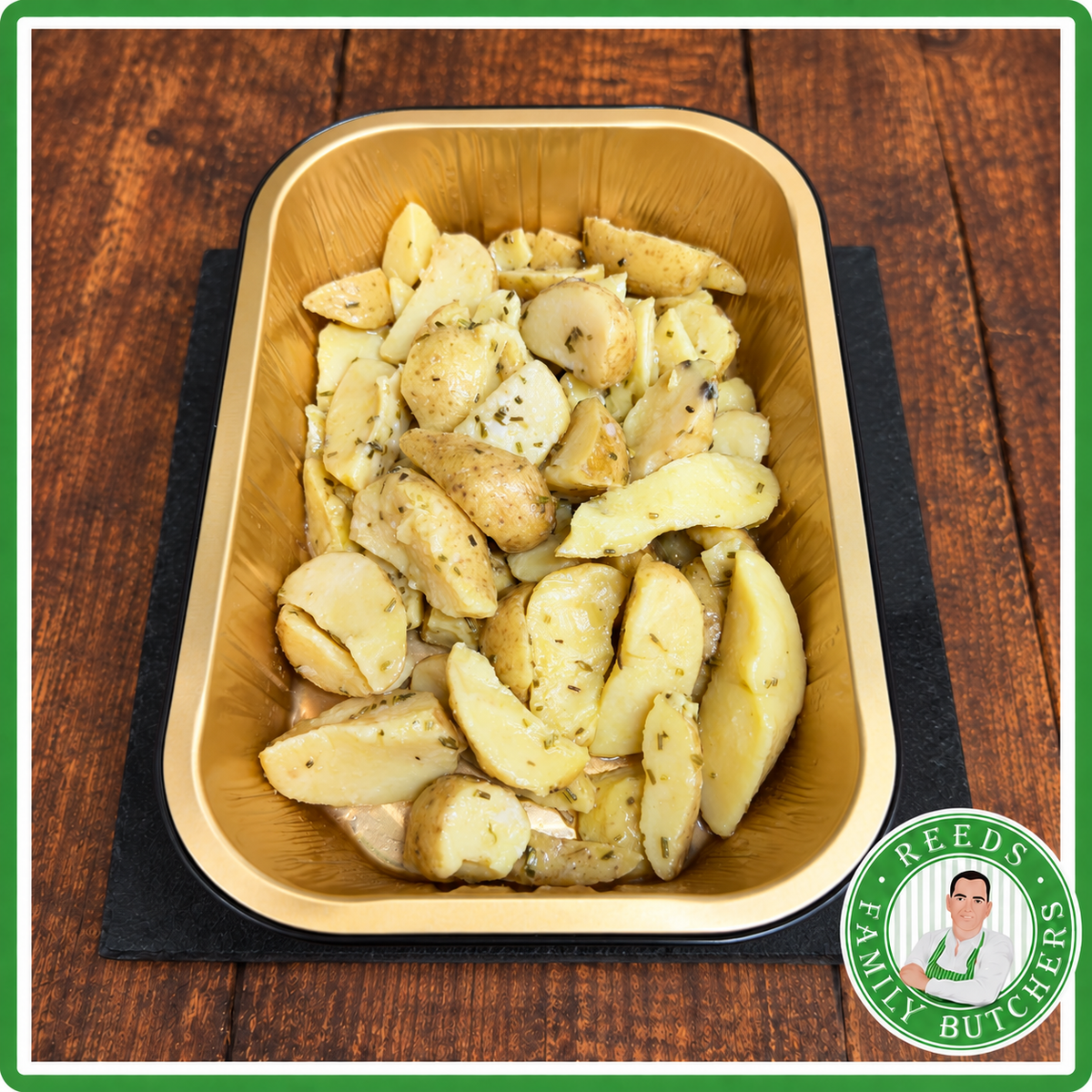 Rosemary & Garlic Potato Wedges