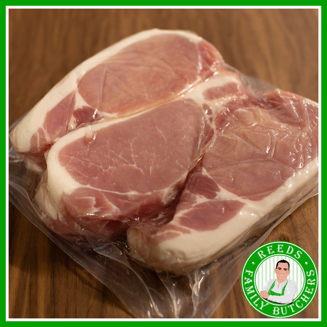 Buy a £10 tray of Smoked Back Bacon online from Reeds Family Butchers