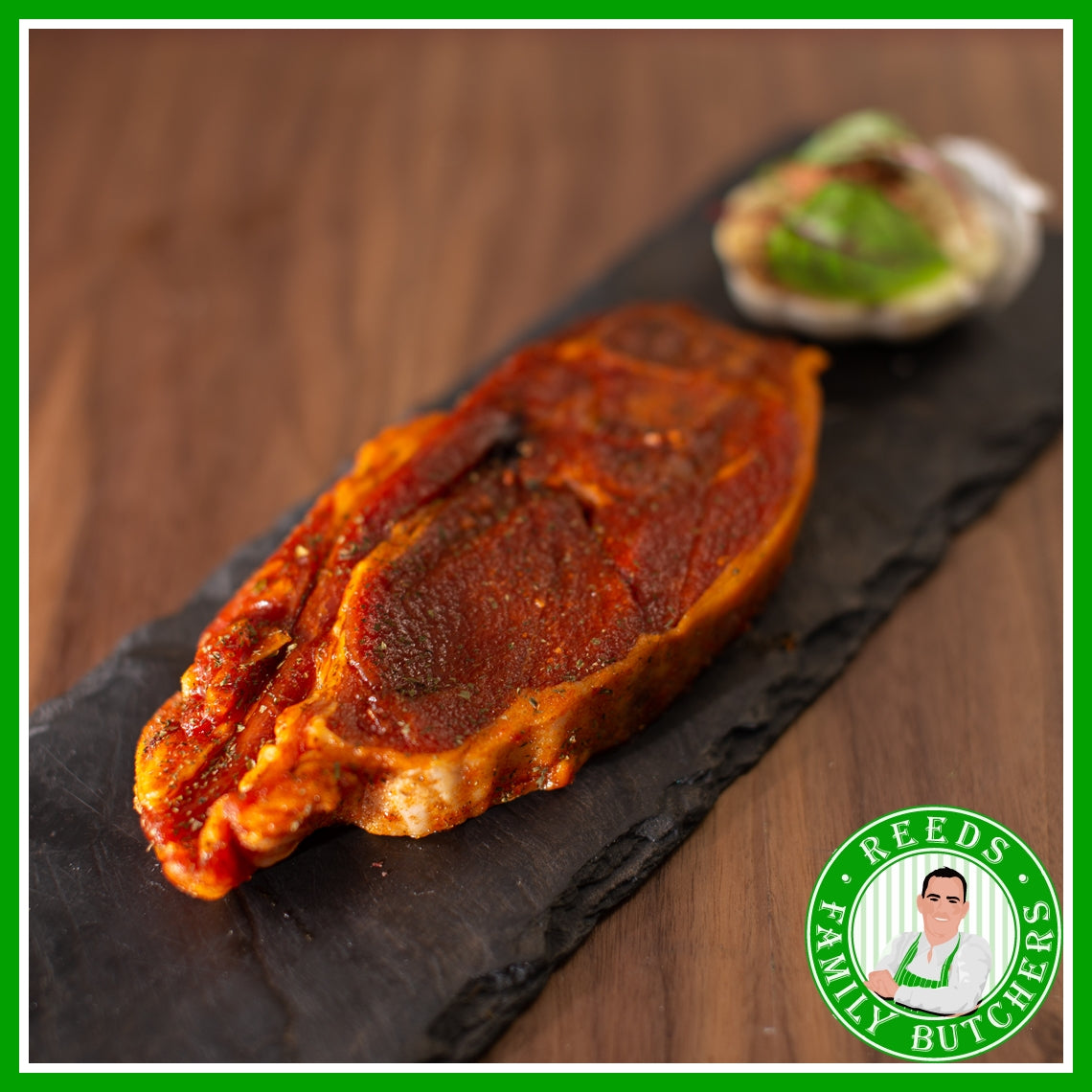 Buy Minted Lamb Shoulder Chop x 2 online from Reeds Family Butchers