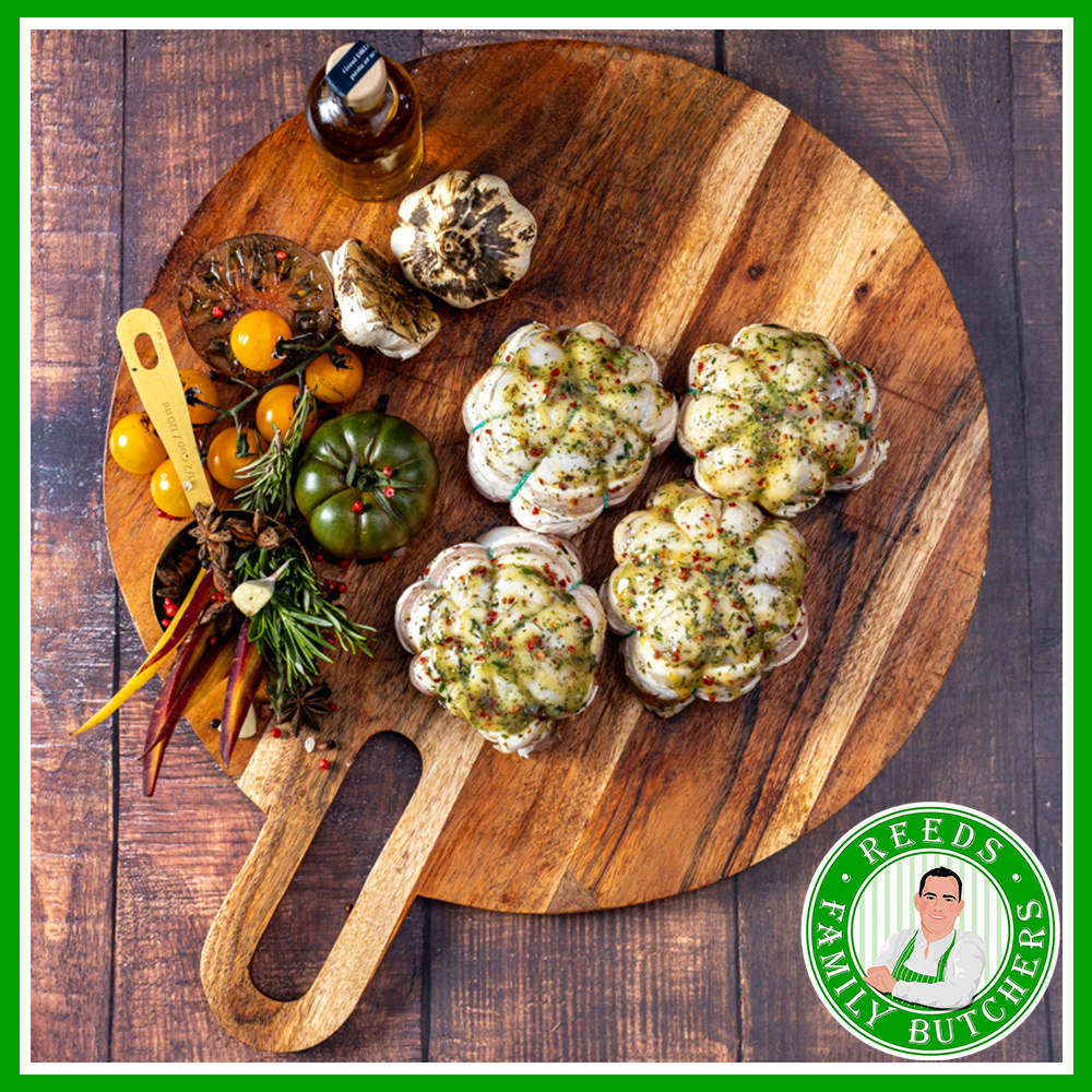 2 x Stuffed Chicken Parcels