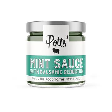 Mint Sauce With Balsamic Reduction